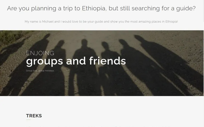 Hike in Ethiopia project screenshot placeholder